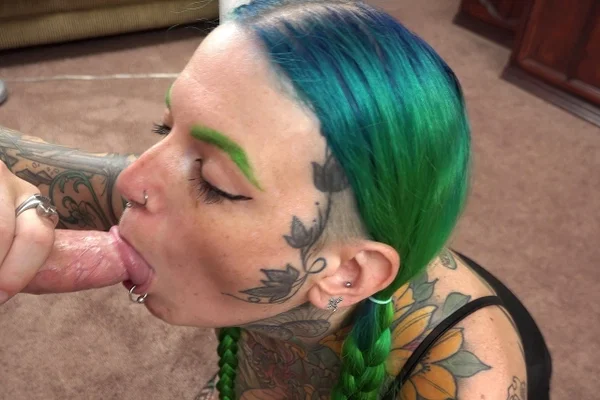 Slutty amateur MILF with an inked body Vibe Ryder masturbates before fucking  - MILF, Tattoo, POV, Pussy, Amateur, Pantyhose, Cumshot, Piercing, Ass Fucking, Close Up  - Photo 9