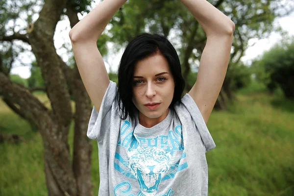 Brunette teen babe with a skinny body Daniella C dose yoga outdoor  - Outdoor, Teen, Skinny, Babe, Spreading, Close Up, Cute, Pussy, Brunette, Legs  - Photo 3