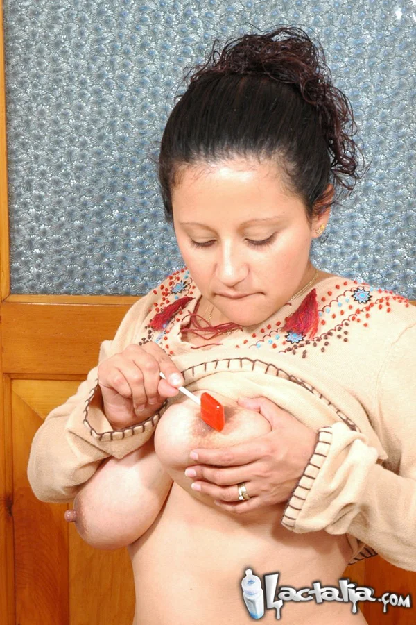Pregnant girl Talia squirts breast milk onto a sucker during solo action  - Pregnant, Nipples, Big Tits, Boots, Hairy, Pussy, High Heels, Spreading, Babe, Beautiful  - Photo 4