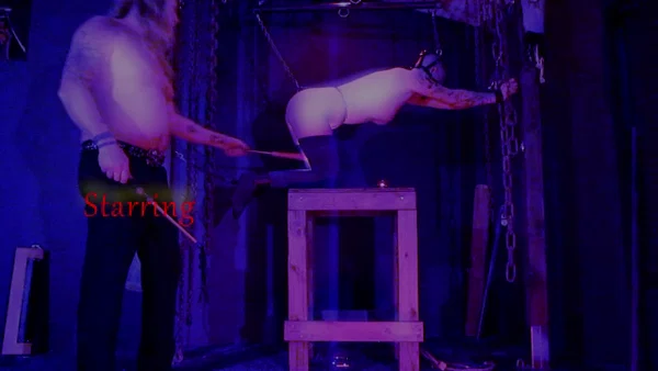 Flaming redhead Abigail Dupree wields a knife before bondage play  - Teen, BDSM, Bondage, Redhead, Nipples, Stockings, Tattoo, Tiny Tits, Natural Tits, PAWG  - Photo 11