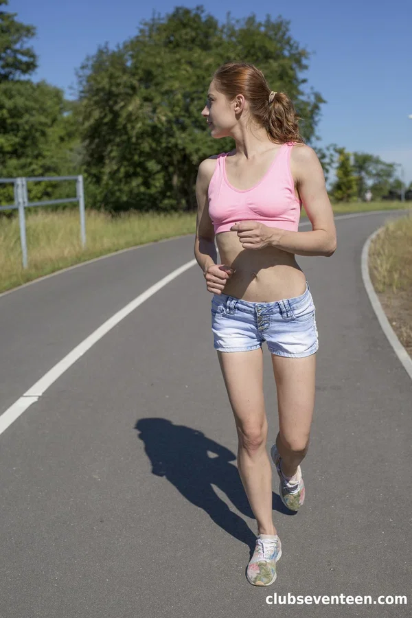 Brunette teen Raisa has her pussy licked & fucked by a stranger by the road  - Outdoor, Family, Reality, Redhead, Amateur, Blowjob, European, Hardcore, Cowgirl, Ass Fucking  - Photo 1
