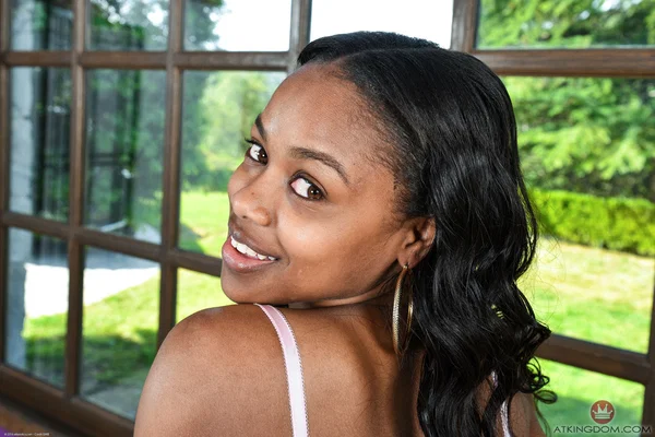 Petite black amateur Amilian Kush showcases her bald pussy in the nude  - Ebony, Pussy, Shaved, Amateur, Spreading, Close Up, Ass, Face, Panties, Babe  - Photo 1