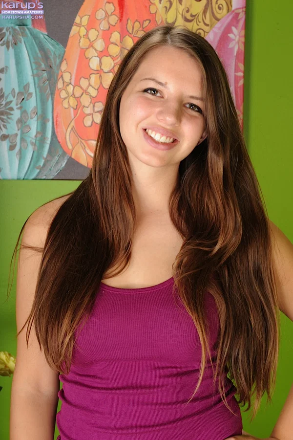 Cute teen chick Anne Marie strips to reveal perfect teen titties  - Amateur, Teen, Pussy, Nipples, Shaved, Clothed, Spreading, Close Up, Skirt, Natural Tits  - Photo 2