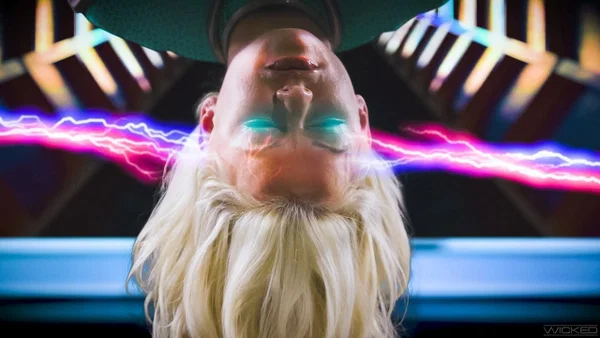 Busty blonde Kenzie Taylor gets spit roasted in a Captain Marvel parody 3some  - Cosplay, Pornstar, Boots, Blonde, Big Tits, Blowjob, Outdoor, White, Pussy, Spreading  - Photo 4
