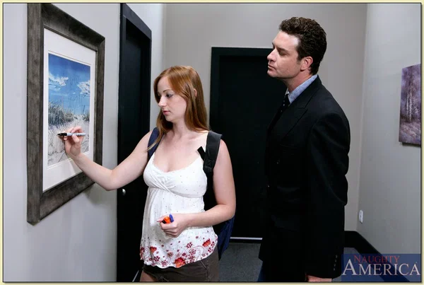 Redheaded coed Christine Michaels banged hardcore and jizzed all over  - College, Hardcore, Cumshot, Cum In Mouth, Reality, Blowjob, Tiny Tits, Facial, Pussy Licking, Skirt  - Photo 1