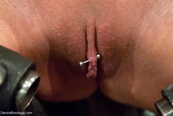 Horny amateur Charlotte Vale gets her tits clipped while bound to a wall  - Bondage, BDSM, Amateur, Fetish, MILF, Close Up, Sexy, Spreading, Pussy, Natural Tits  - Photo 10