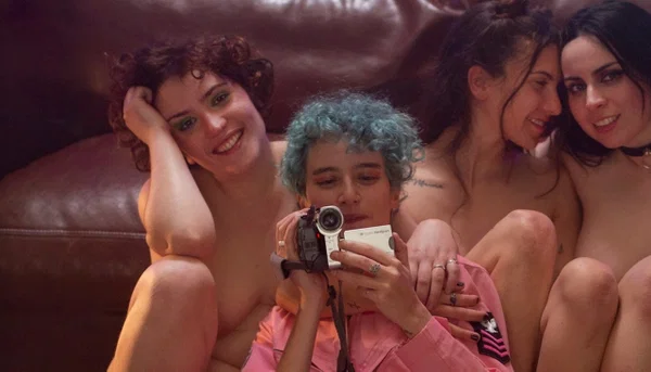 Rock star Maria Riot and her all-girl crew indulge in some hot lesbian action  - Lesbian, European  - Photo 4