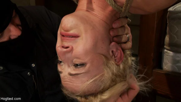 Blonde Dylan Ryan gets fingered while hanging from the ceiling upside-down  - Bondage, MILF, BDSM, Close Up, Nipples, Fingering, Blonde, Ass, Dildo, Asshole  - Photo 6