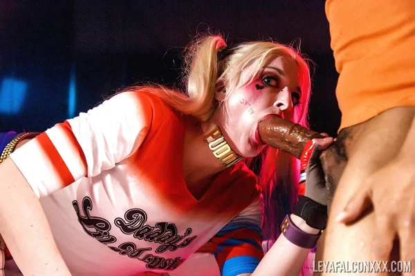 Kinky blonde Leya Falcon gives a big black cock a doggystyle anal ride  - Cosplay, Anal, Interracial, Boots, Ass Fucking, POV, Pigtails, Pussy, Blowjob, Hardcore  - Photo 5