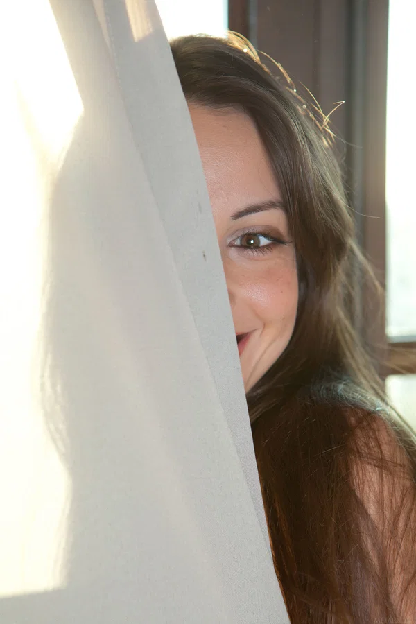 Beautiful brunette teen Lorena B unveils her hairy pussy and poses in a solo  - Teen, Cute, Beautiful, Glamour, Sexy, Outdoor, Model, Spreading, Babe, Solo  - Photo 8