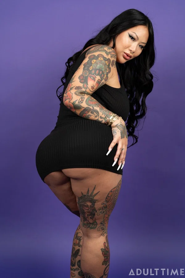 Curvy Asian Connie Perignon enjoys POV hardcore sex after giving a blowjob  - Thai, Asian, Tattoo, Facial, Big Tits, Cum In Mouth, POV, Missionary, MILF, Hardcore  - Photo 4