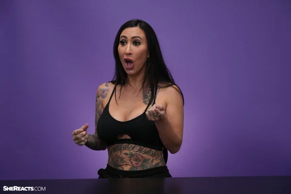 She Reacts Lily Lane, Nova Vixen  - Jeans, MILF, Tattoo, Lesbian, Reality, Big Tits, Sexy, Non Nude, White, Brunette  - Photo 9