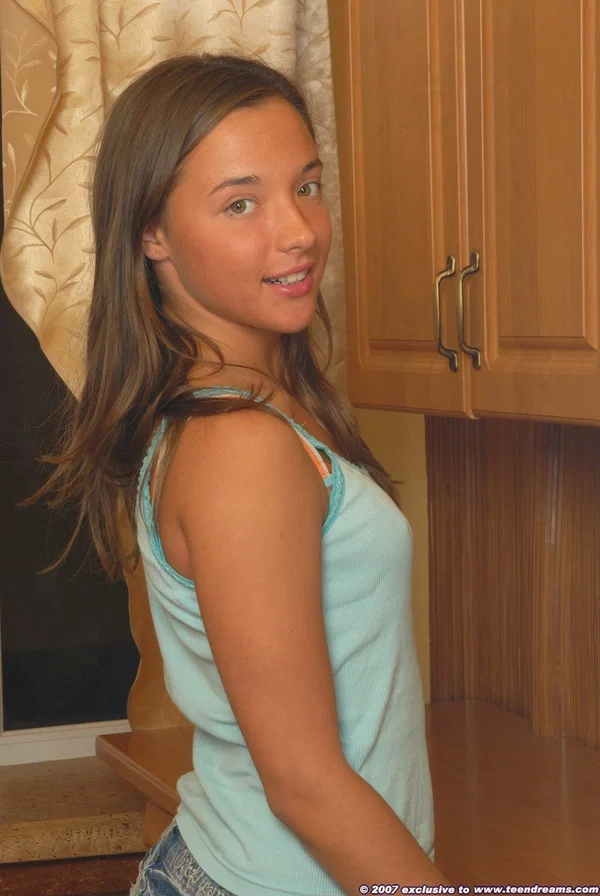 Sweet girlfriend with small tits reveals her adorable ass and poses in a solo  - Teen, Amateur, Feet, Shorts, Ass, Pussy, PAWG, Cute, Panties, Spreading  - Photo 1