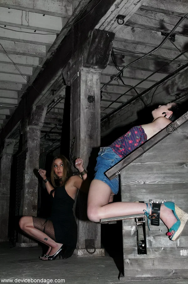 Device Bondage starring Alexa Von Tess, Delilah Strong Naked Porn Pics  - BDSM, Bondage, Dildo, MILF, Legs, Brunette, British, Blonde, Pussy, White  - Photo 5