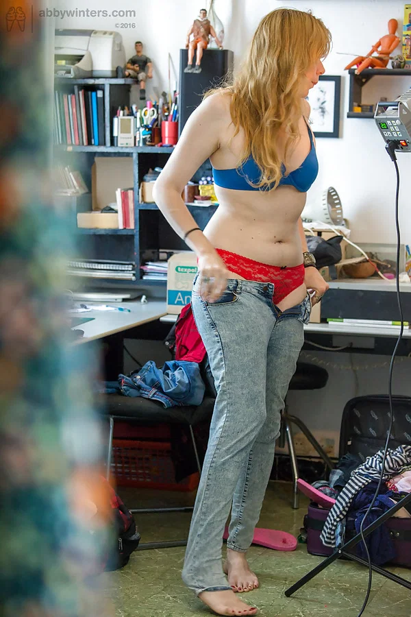 Amateur blonde in hot lingerie Layla K complete nudity solo  - Amateur, BBW, Jeans, Thick, Curvy, Chubby, Blonde, Panties, Ass, Lingerie  - Photo 10