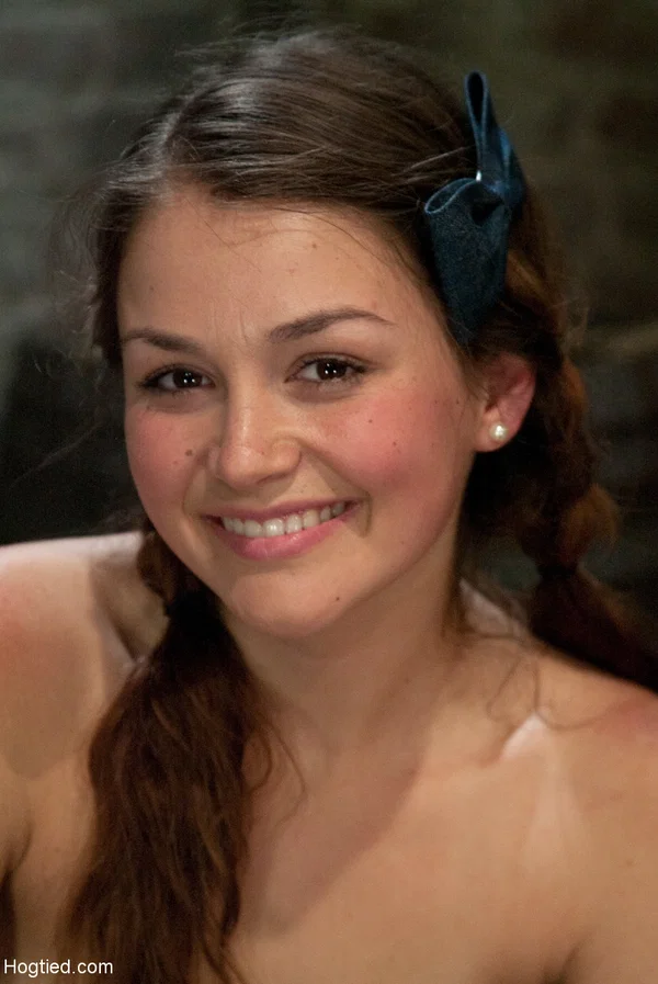 Cutie with pigtails Allie Haze gets tied up and her twat destroyed by a dom  - Bondage, BDSM, Big Clit, Pigtails, Spreading, Face, Close Up, MILF, Pussy, Shaved  - Photo 20