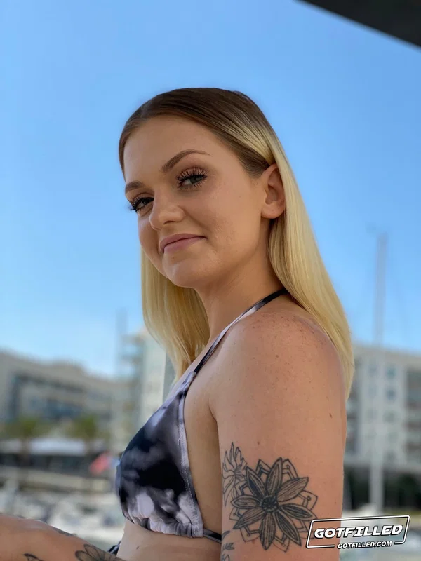 Tattooed teen Joey White shows off her big ass after a rimjob, BJ & POV fuck  - Creampie, Petite, Bikini, Piercing, Tattoo, Teen, Nipples, Cute, Outdoor, Non Nude  - Photo 7