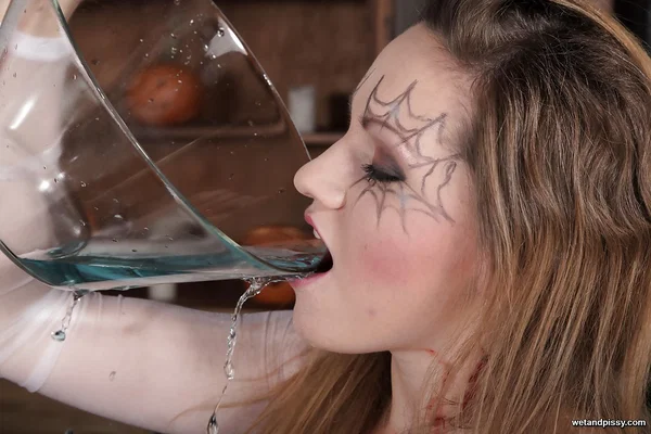 European teen solo girl drinks her own pee after pissing into bowl  - Pissing, Fetish, Teen, High Heels, European, Legs, Panties, Babe, Beautiful, Wet  - Photo 15