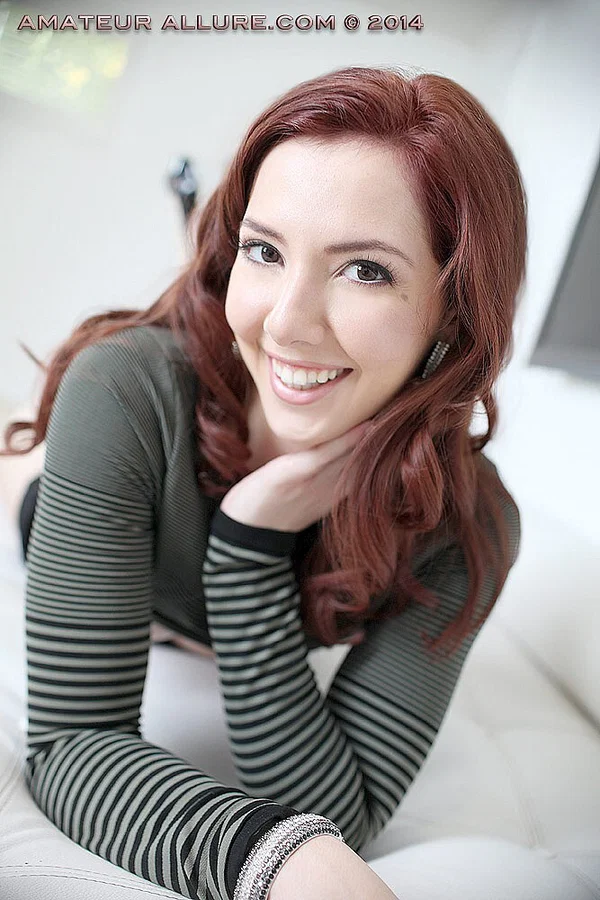 Pretty redheaded pornstar Ember blows a big dick & takes it in her hairy cunt  - POV, Missionary, Amateur, Blowjob, Pretty, Reality, Pussy, Pornstar, Non Nude, Legs  - Photo 6
