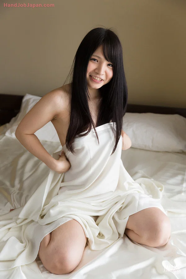 Young Japanese beauty licks the cum from her fingers after a hnadjob  - Japanese, Handjob, Teen, Asian, Cumshot, Brunette, Nipples, Tiny Tits, Cute  - Photo 1