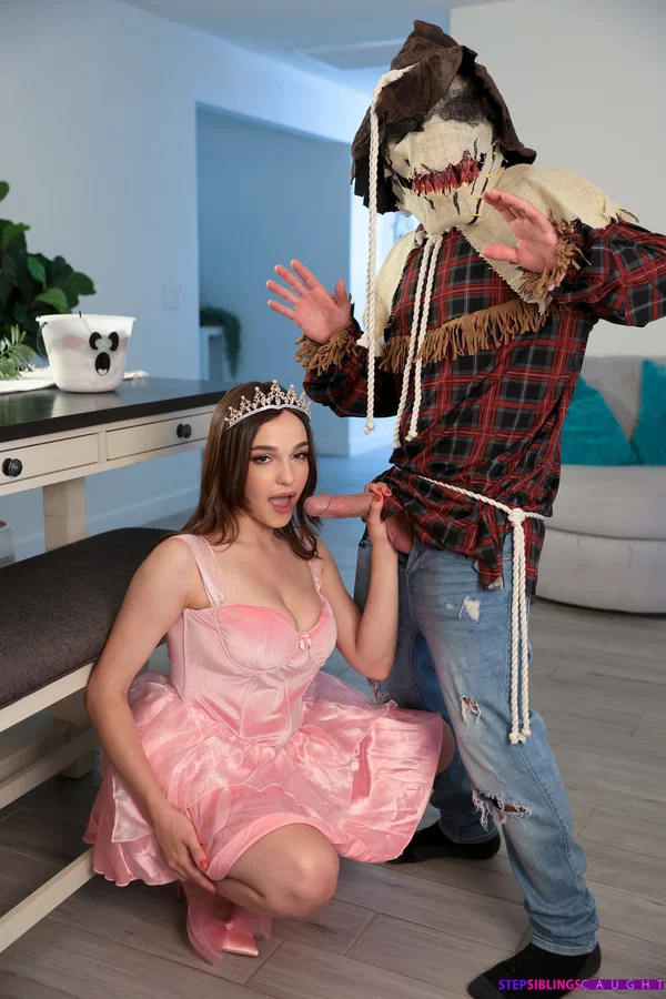 Sexy teen Rissa May flaunts her big tits & fucks her stepbrother on Halloween  - Halloween, Saggy Tits, Reality, Natural Tits, Caught, Family, Step Sister, Petite, Big Tits, Spreading  - Photo 6