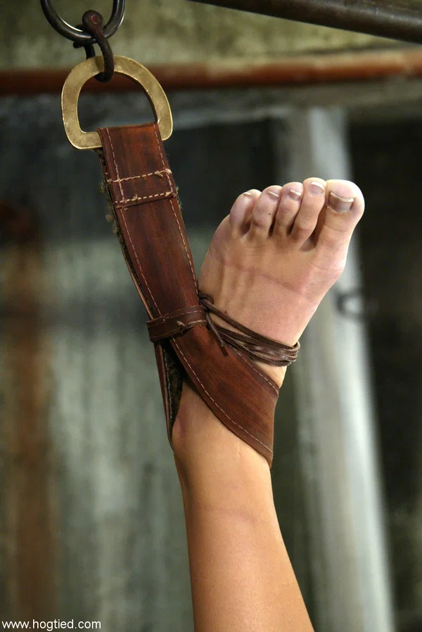 Melissa Lauren is suspended by her ankles and toyed to orgasm by her handler  - Bondage, BDSM, MILF, Brunette, Big Clit, Non Nude, Pussy  - Photo 16