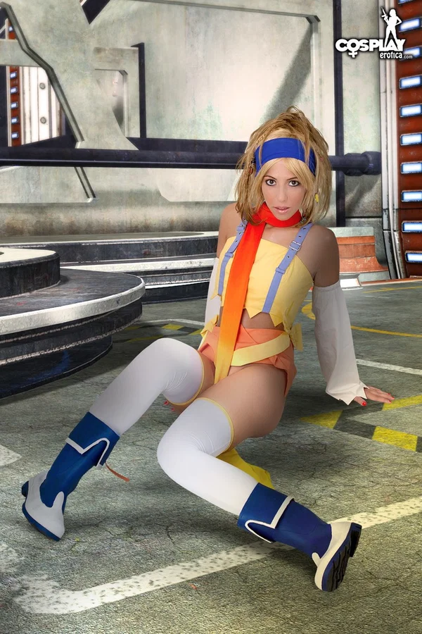 Blonde girl releases her firm tits and tight ass from cosplay clothing  - Cosplay, Ass, Skirt, Big Tits, Clothed, PAWG, Stockings, Babe, Beautiful, Solo  - Photo 8