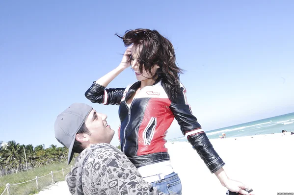 Stunning Latina Karina O'Reilley shows her big tits and pussy  - Latina, Big Tits, Outdoor, Jeans, Spreading, Shaved, Ass, Panties, Pussy, Asshole  - Photo 5