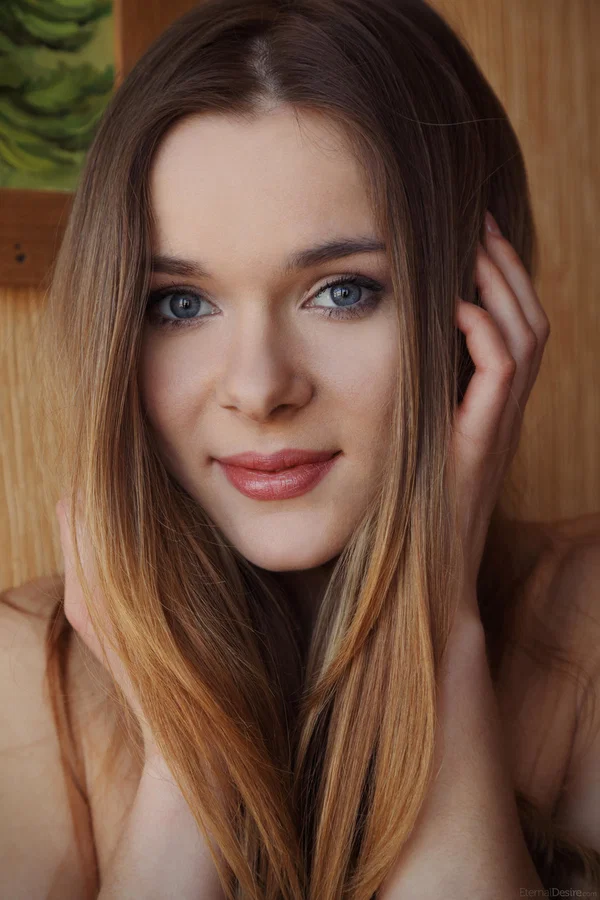 Teen solo model Katie A has a beautiful face to go with a sweet ass  - Teen, Beautiful, Skinny, Nipples, Babe, Feet, Brunette, Solo, Spreading, Legs  - Photo 5