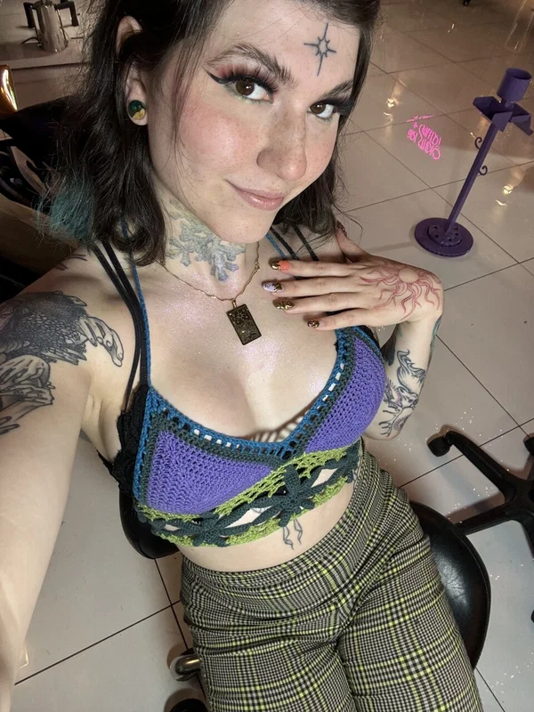OnlyFans Little Trap featuring Little Trap Nude Photos  - Tattoo, Amateur, Selfie, Babe, Beautiful, Sexy, Skinny, Big Tits, Face, Solo  - Photo 8
