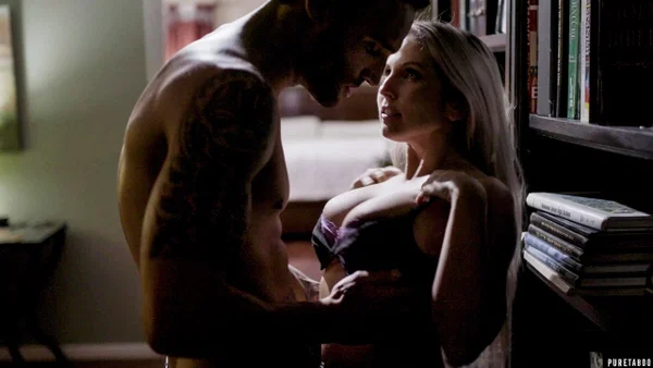 Cheating blond Christie Stevens is confronted by hubby while caught in the act  - Caught, Cheating, Hardcore, Kissing, Reality, Big Tits, Big Cock, Cumshot, Pussy Licking, Close Up  - Photo 5