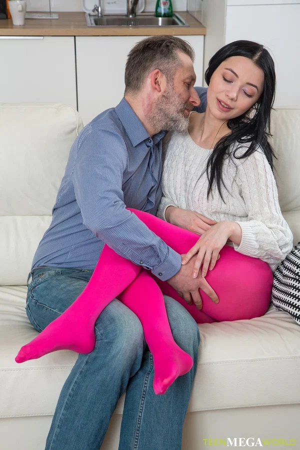 Russian babe Emily Bender gets her freshly shaved pussy boned by an old man  - Cum In Mouth, Old Man, Old Young, Blowjob, Cumshot, Facial, Sexy, Pantyhose, Russian, Hardcore  - Photo 2
