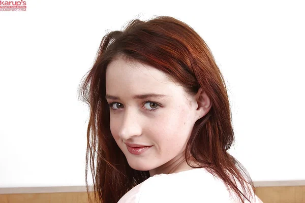 Redhead amateur teen Maria Beaumont plunging fingers into pink pussy  - Amateur, Teen, European, Pussy, Ass, Redhead, Shaved, Babe, Spreading, Close Up  - Photo 4