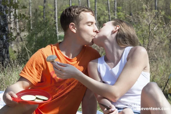 Small breasted teen Alex Diaz receives cunnilingus & has steamy sex in a tent  - Outdoor, Blowjob, Teen, Ass, Kissing, Pussy, Reality, PAWG, Hardcore, Cute  - Photo 1