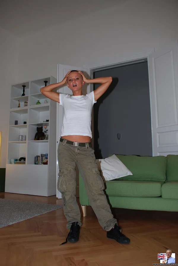 Bald military girl rides old captains cock to get a new promotion  - Old Man, Teen, MILF, Pussy, Cute, Cowgirl, Blonde, European, Feet, Glasses  - Photo 2