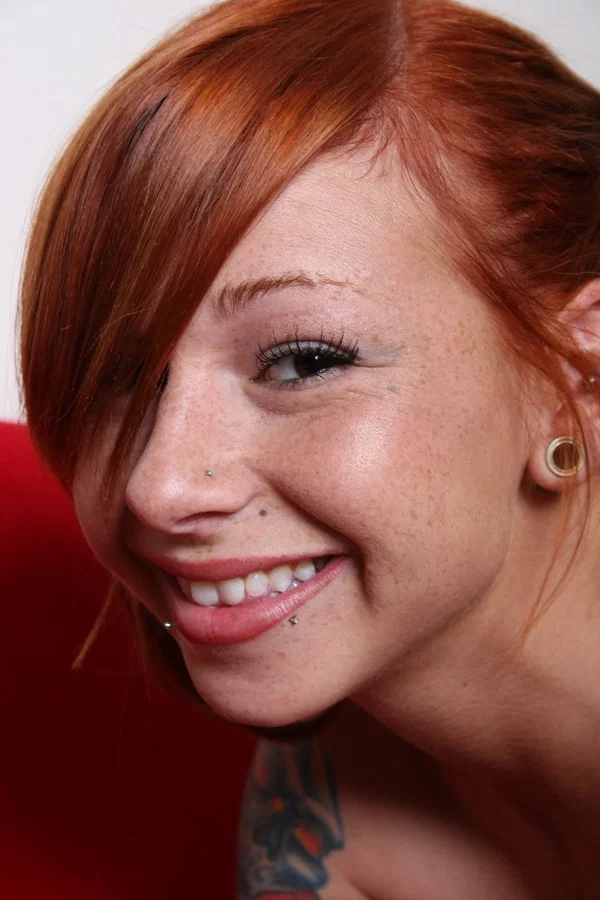 Cute tattooed girl in pigtails Scarlett flaunts her hot body and big tits  - Tattoo, Teen, Cute, Redhead, Beautiful, Ass, Solo, Big Tits, Pigtails, Piercing  - Photo 13