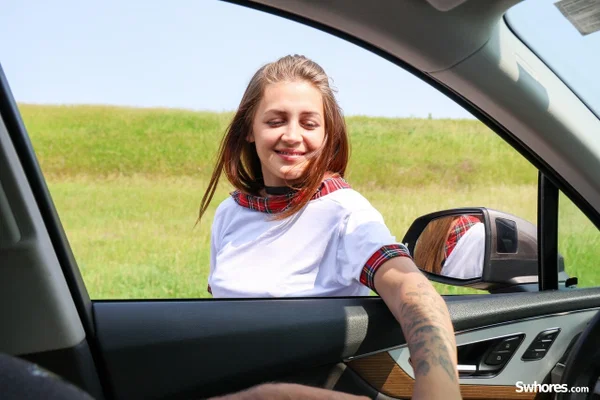 Swhores starring Jambie King, Lucka Petite, Peter Stallion Sex Pics  - Public, College, Schoolgirl, Petite, Tall, Outdoor, Spreading, Pussy, Non Nude, Reality  - Photo 6