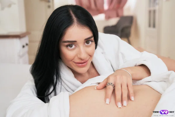 Sexy amateur Ara Mix enjoys hardcore doggystyle sex and takes a facial  - Teen, Amateur, Cute, European  - Photo 5