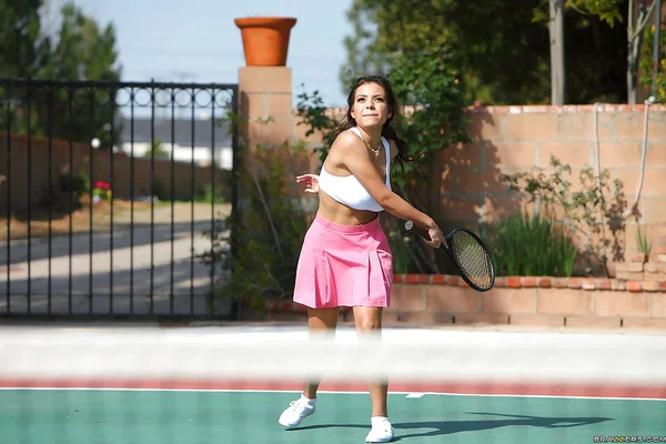 Big titted Latina Yurizan Beltran switches from tennis to deepthroats  - Reality, Sports, Outdoor, Ass, Latina, Shaved, Big Tits, Hardcore, Upskirt, Skirt  - Photo 8