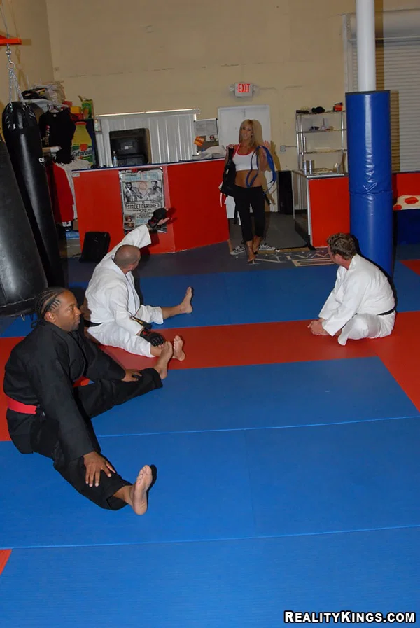 Martial arts workout ends up with sex with famous busty milf  - Sports, MILF, Seduction, Reality, Big Tits, Hardcore, Cumshot, Facial, Shaved, Blowjob  - Photo 2
