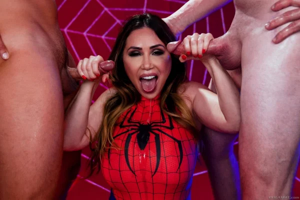 Evil Angel starring Jay Smooth, Jonni Darkko, Kianna Dior Porn Images  - Cosplay, Facial, MILF, Asian, Threesome, Cumshot, Deepthroat, Handjob, Blindfold, Pornstar  - Photo 13