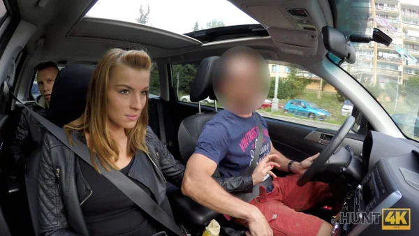 Victoria Daniels gets in a stranger's vehicle for unscripted POV sex  - POV, Outdoor, Close Up, Czech, Handjob, Fetish, Shaved, Big Cock, Leather, Reality  - Photo 3