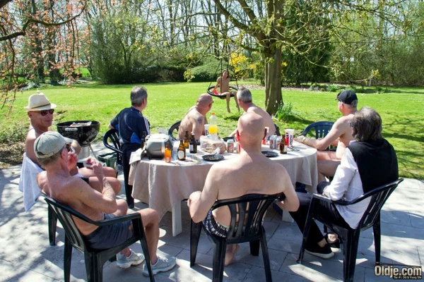 Adorable amateur teen Anita Berlusconi gets banged hard in a DP gangbang  - Teen, Petite, Gangbang, Old Man, Old Young, Blowbang, Fingering, Facial, Cute, Outdoor  - Photo 2