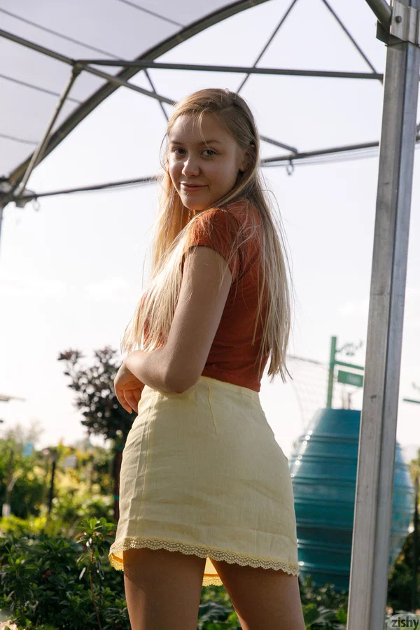 Sweet amateur teen Brandy Gila shows her nice ass and big ttis in a solo  - Panties, Upskirt, Solo, Amateur, Outdoor, Public, Beautiful, Skirt, Babe, Clothed  - Photo 9