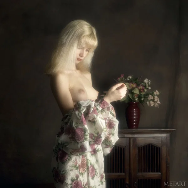 Met Art featuring Jane A XXX Pics  - Teen, Glamour, Skinny, Tiny Tits, Beautiful, Close Up, Babe, Skirt, Blonde, Cute  - Photo 3