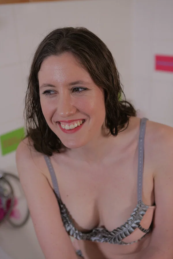 Sexy German babe Claudia R poses naked & dressed up in her compilation  - German, Outdoor, Bath, Boots, Jeans, Beautiful, Short Hair, Hairy, European, Amateur  - Photo 9