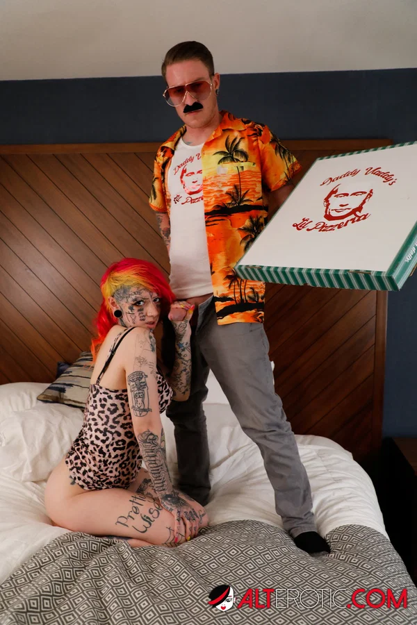 Tattooed redhead Mami ends up on top during sex on a bed  - Tattoo, Ass, Big Cock, Fetish, Hardcore, Close Up, Redhead, Pussy, Cowgirl, Ass Fucking  - Photo 2