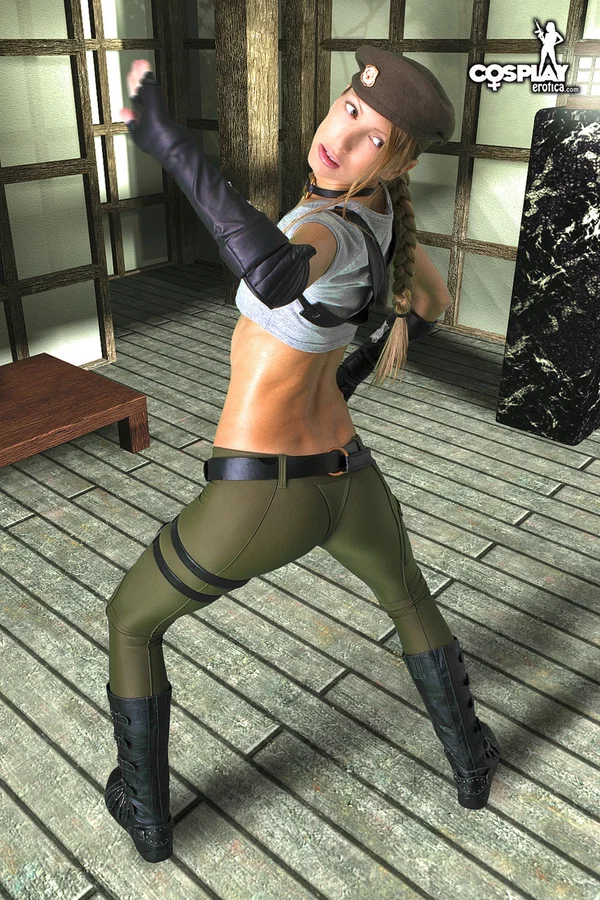 Blonde chick Angela Blanche exposes her hard body while wearing cosplay attire  - Cosplay, Wet, Beautiful, Nipples, Clothed, Big Tits, PAWG, Ass, Solo, Blonde  - Photo 5