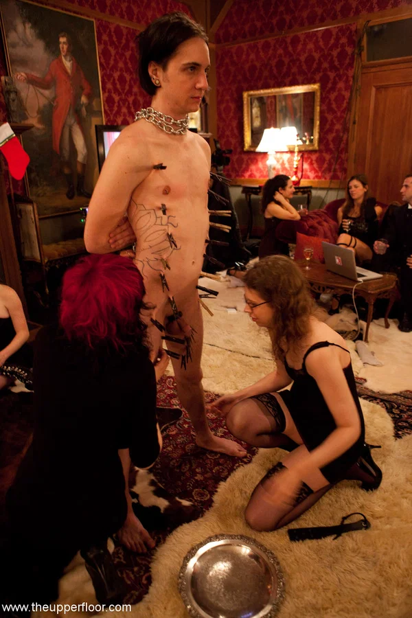 White sluts is put on display for a large audience during a kinky get together  - Mom, Fetish, Threesome, Amateur, MILF, Natural Tits, Sexy, Pornstar, Tiny Tits, Bondage  - Photo 15