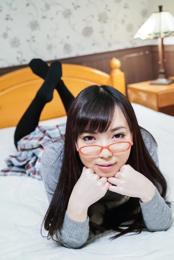 Young looking Japanese student spits out cum after a fully clothed blowjob  - Cum In Mouth, Japanese, Asian, Glasses, POV, Cumshot, Handjob, Upskirt, Brunette, Socks  - Photo 2